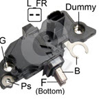 019-IB239 REGULADOR ALTERNADOR TIPO BOSCH 12VOLTIOS NUMERO Bosch F00M145236, F00M145305, F00M145324,