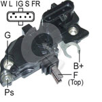 019-IB297 REGULADOR ALTERNADOR TIPO BOSCH 24VOLTIOS NUMERO BoschBOSCH F00M144103, F00M144105, F00M14