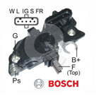 019-IB298 REGULADOR ALTERNADOR TIPO BOSCH 24VOLTIOS NUMERO Bosch 000154805. F00M144107.F00M144123. F