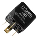 067-4242 MINI RELAIS 24V 20A 4 TERMINALES